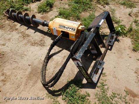 belltec post hole digger skid steer|down pressure post hole digger.